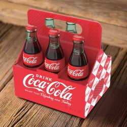 Coca-Cola Caddy 6-Pack Shaped Bluetooth Speaker