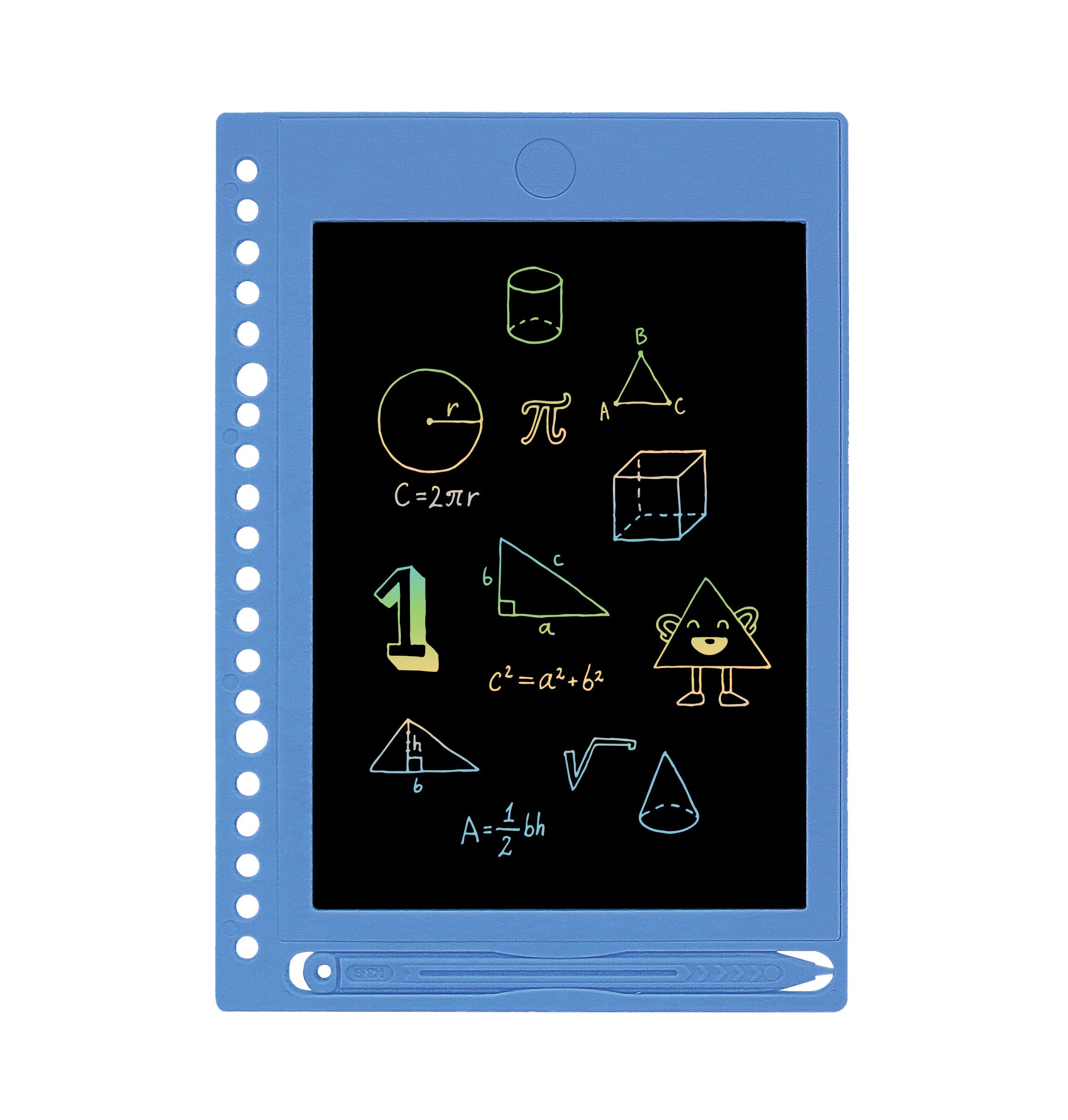 LCD Drawing Pad with Binder insert holes