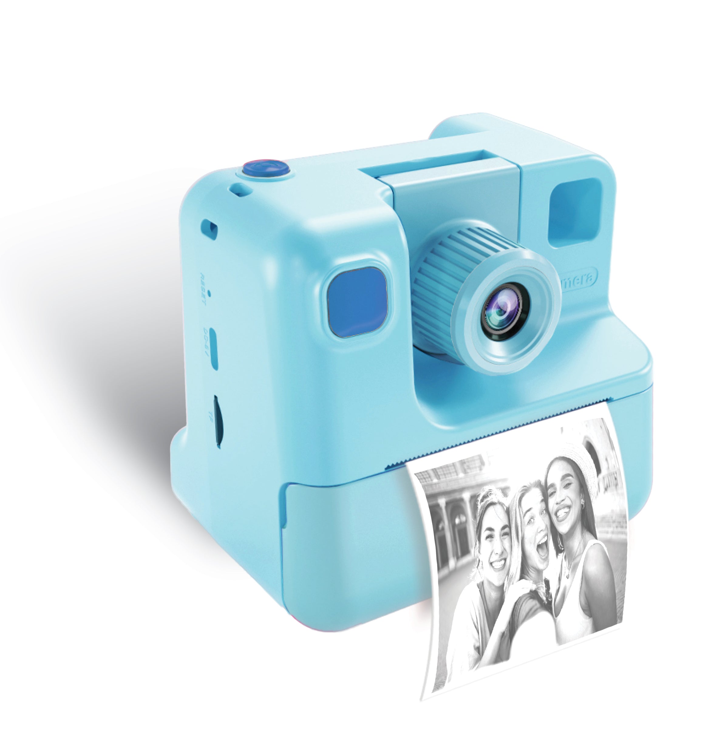 GabbaGoods Insta Print Thermal Printing Camera with Selfie Mode- Includes 3 Rolls of Printing Paper