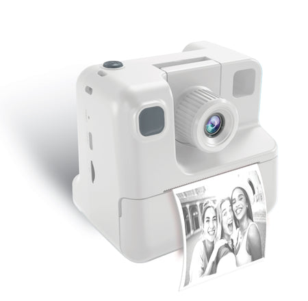 GabbaGoods Insta Print Thermal Printing Camera with Selfie Mode- Includes 3 Rolls of Printing Paper