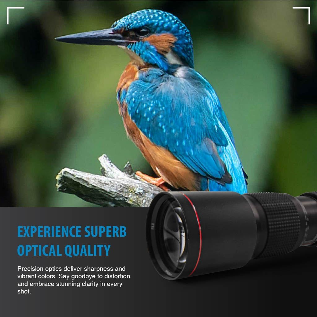 Commander 500-1000mm Manual Telephoto Zoom Lens for Canon