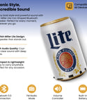 Coors Light and Miller Lite Bluetooth Can Speakers with Acrylic Case