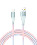 Glitter Apple Certified MFI Lightning Cable- 4ft