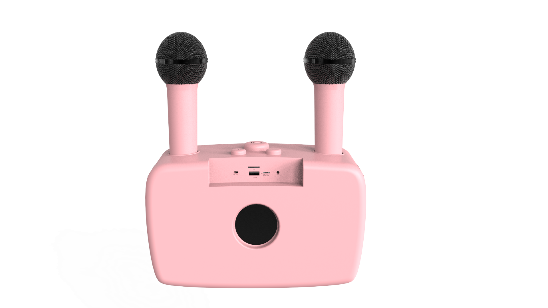 Dual Wireless Mic Karaoke Speaker