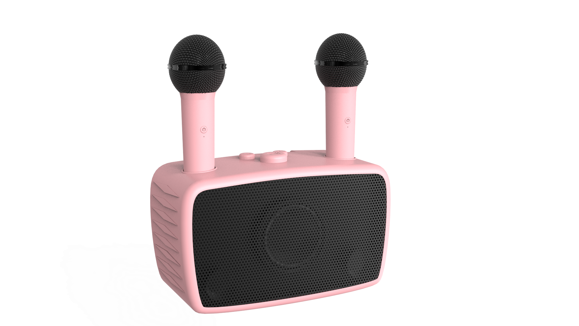 Dual Wireless Mic Karaoke Speaker