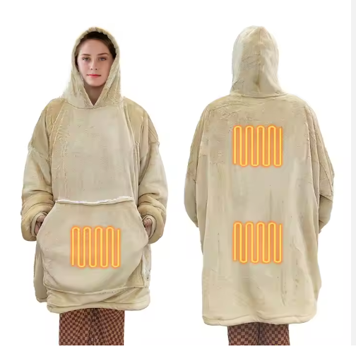 Thermelle Snuggle Hoody Heated Pullover