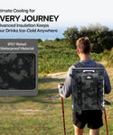 The Coastal Collection Zipperless Backpack Cooler