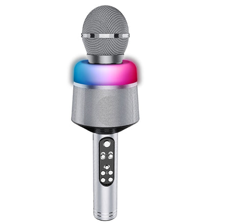 LED Light up Karaoke Microphone Speaker