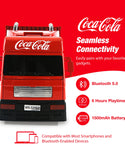 Coca-Cola Truck Shaped Bluetooth Speaker with FM Radio Mode