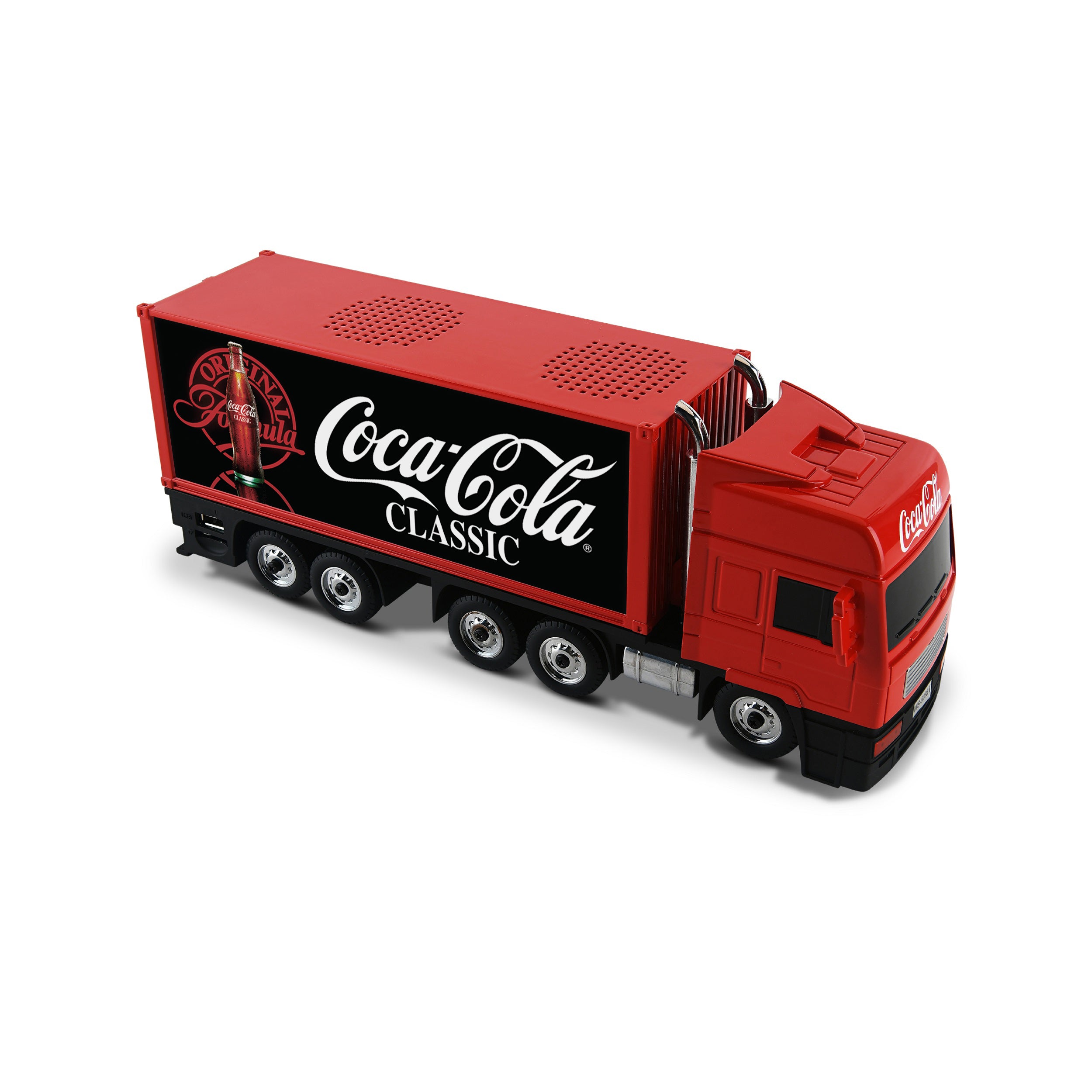 Coca-Cola Truck Shaped Bluetooth Speaker with FM Radio Mode