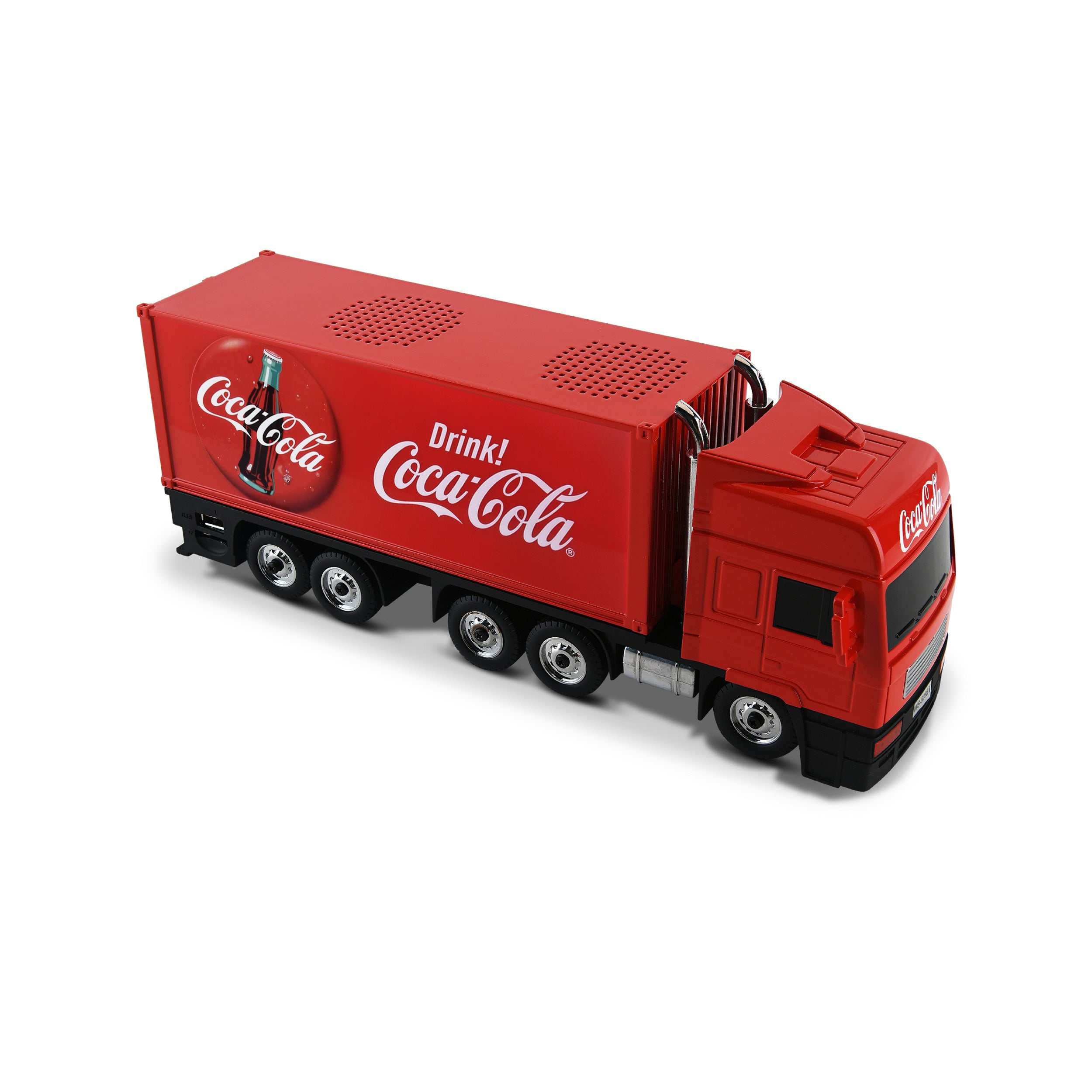 Coca-Cola Truck Shaped Bluetooth Speaker with FM Radio Mode