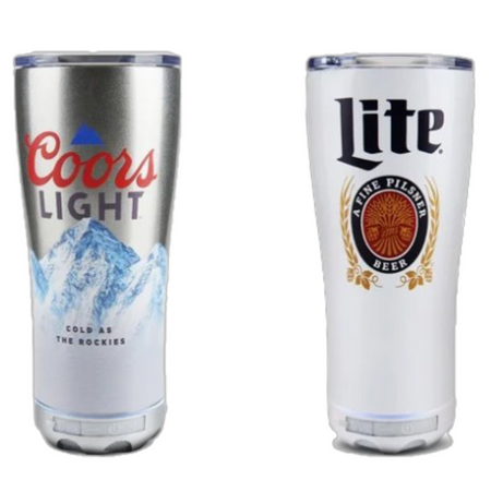 Coors Light & Miller Lite Tumbler Bundle