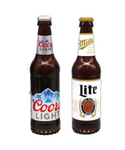 Coors Light & Miller Lite Bottle Speaker Bundle