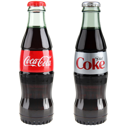 Coca-Cola & Diet Coke Bottle Speaker