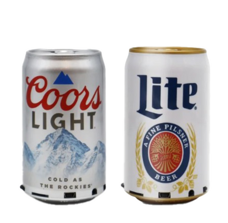 Coors Light & Miller Lite Can Speaker Bundle