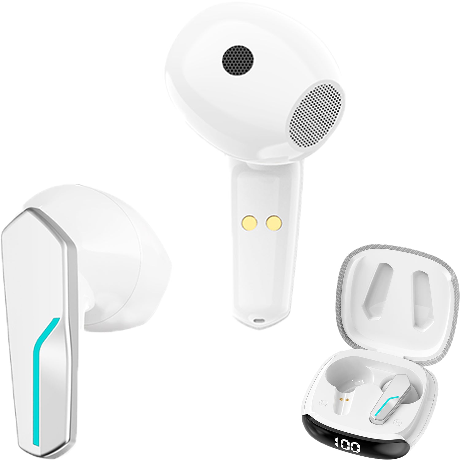 TrueBuds Echo Wireless Premium Earbuds with Charging case for Bluetooth Ear Buds