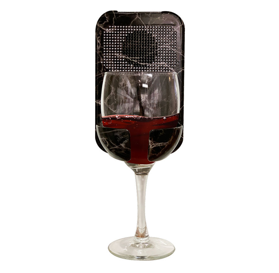 Bath Wine Holder and Bluetooth Speaker