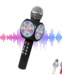 Gabba Goods LED Karaoke Microphone Speaker with Echo Effect