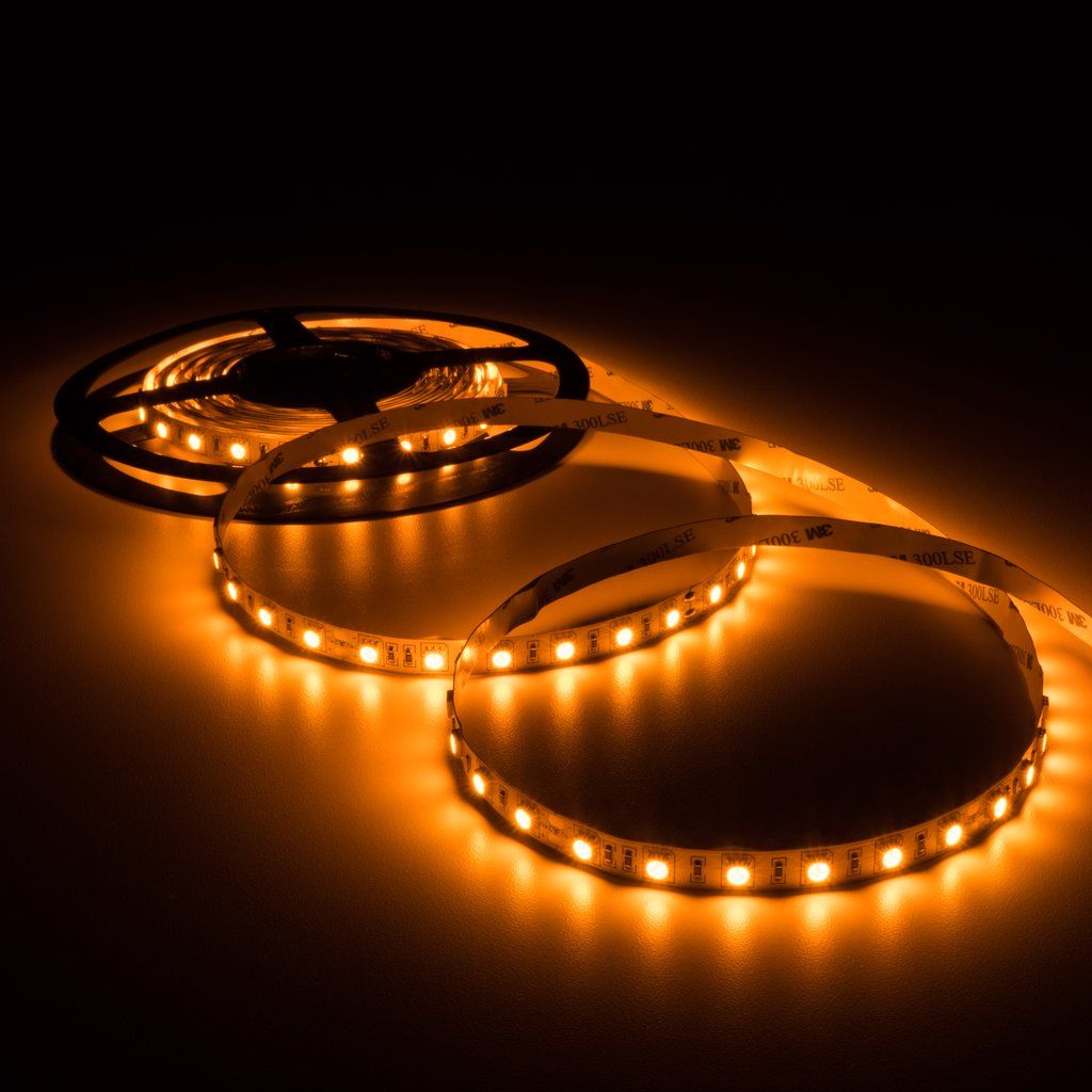 Glow Sound Activated Color Changing LED Light Strips 6 Foot, 10 Foot, 15 foot