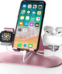 Gabba Goods 3-in-1 Tech Stand with Phone Stand Watch Stand & Airpods Holder