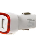 Light-up Rapid 2.1 Amp Car Charger with 2 USB Ports