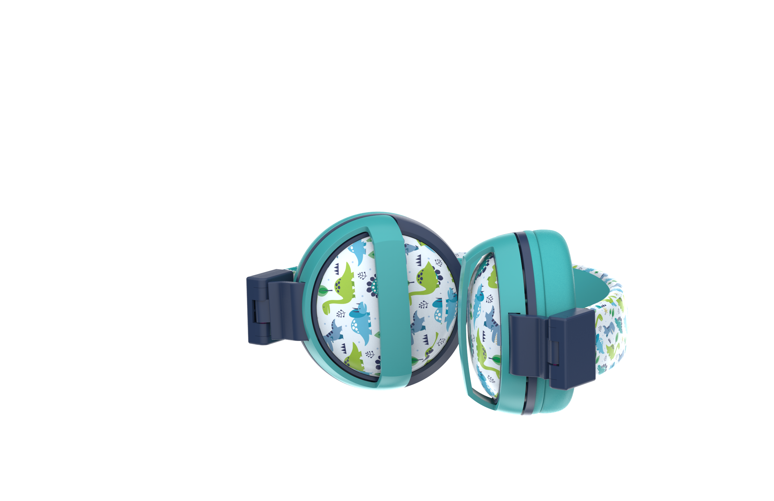 Kids SafeSounds Volume Limited Printed Over Ear Headphones for Children