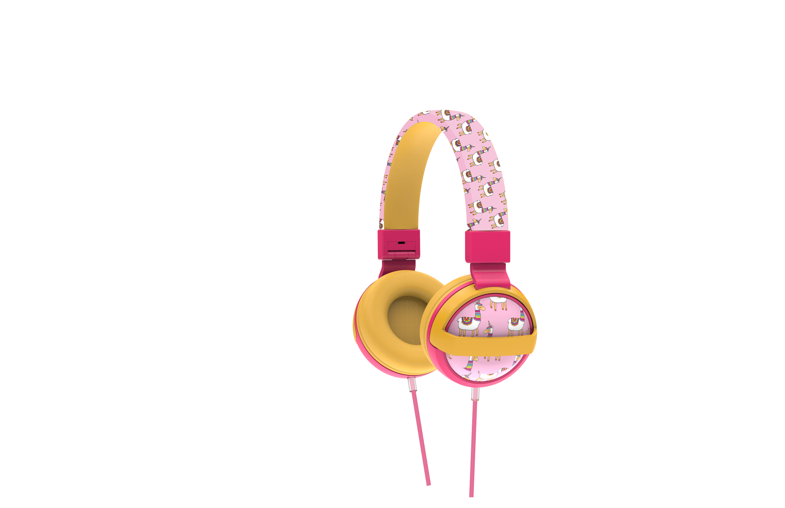Kids SafeSounds Volume Limited Printed Over Ear Headphones for Children