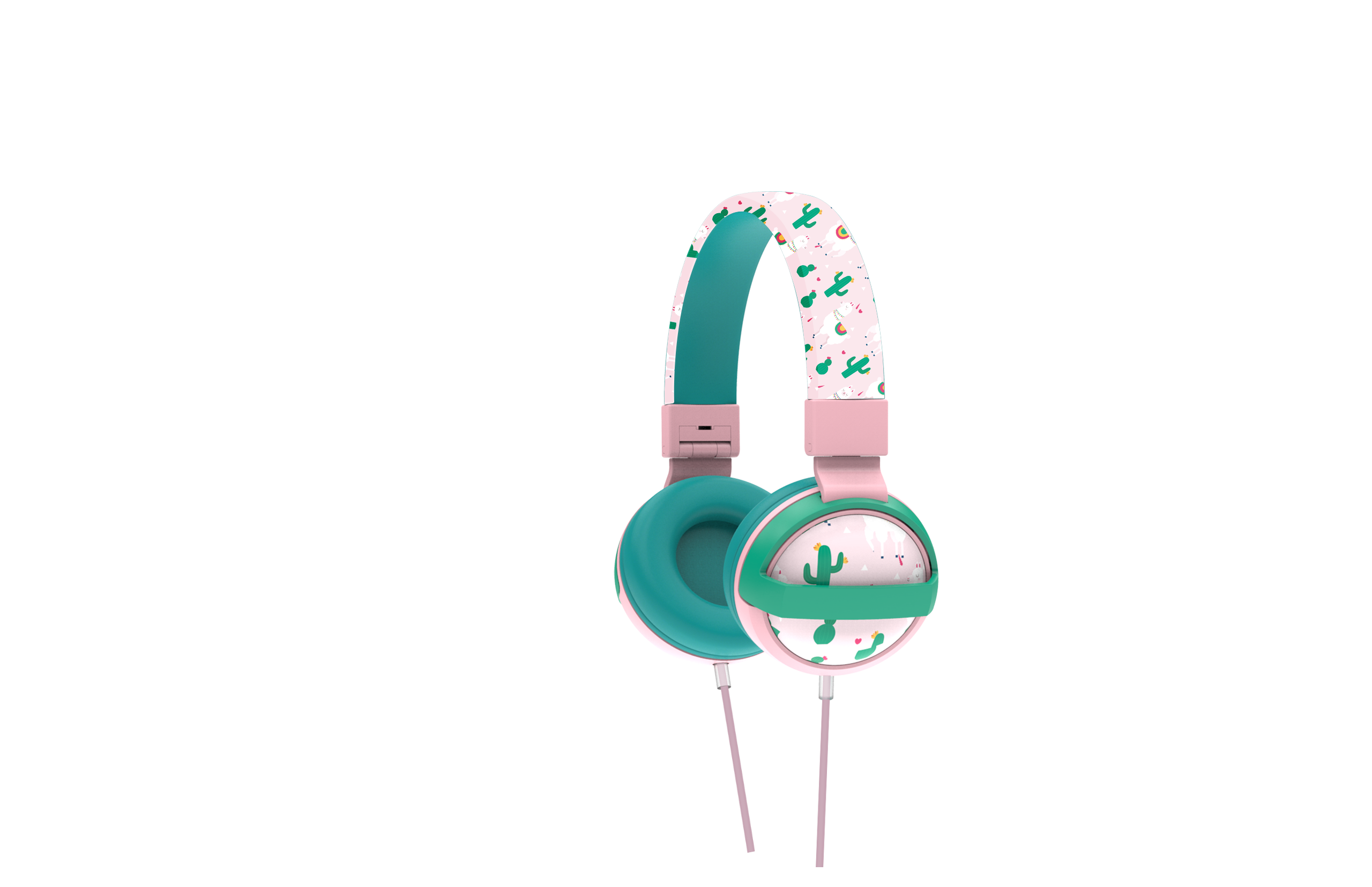 Kids SafeSounds Volume Limited Printed Over Ear Headphones for Children