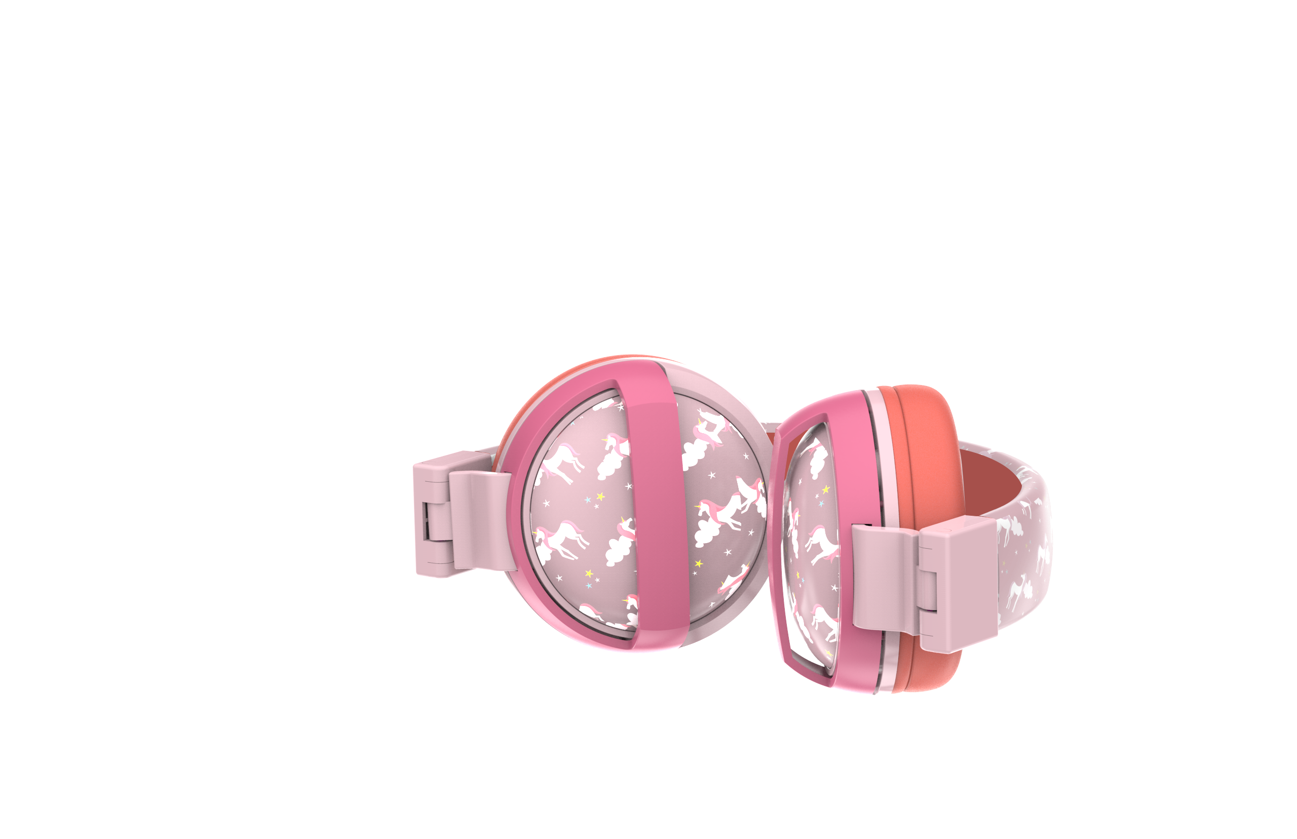 Kids SafeSounds Volume Limited Printed Over Ear Headphones for Children