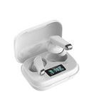 Premium TrueBuds Air True Wireless Earbuds with Charging Case and LED Battery Life Indicator
