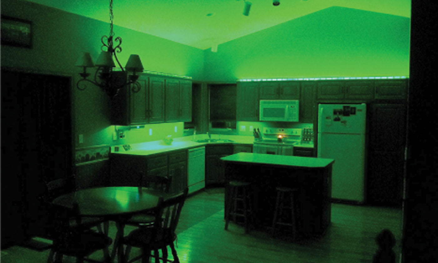 Glow Sound Activated Color Changing LED Light Strips 6 Foot, 10 Foot, 15 foot